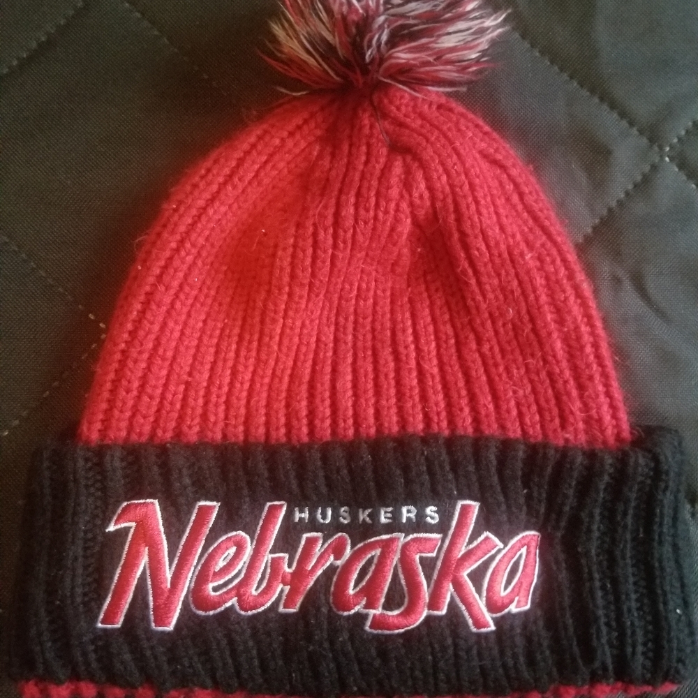 Mens 47 Brand Huskers Winter Hat